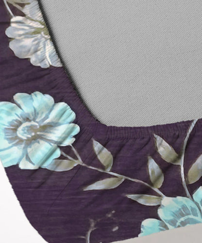 Noir EleganceKing Size Bedsheet With 2 Pillow Cover