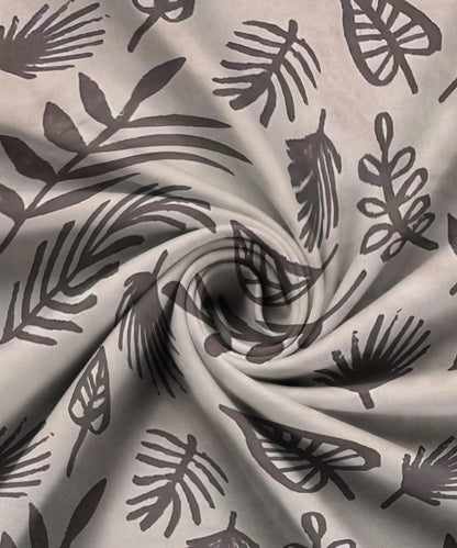 Earthy LeafKing Size Bedsheet With 2 Pillow Cover