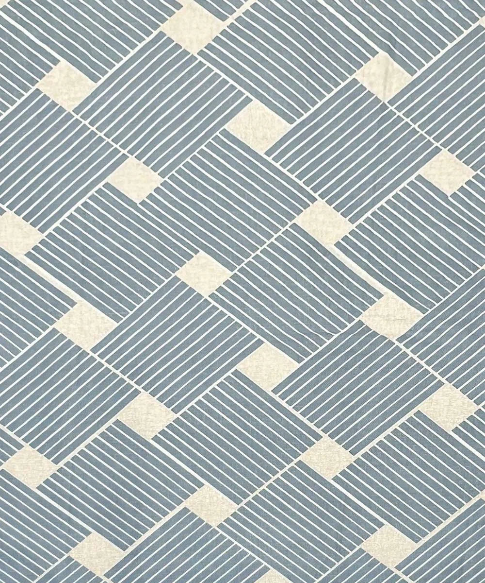 Azure Stripes  Flat Bedsheet With Pillow Covers