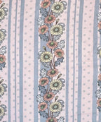 Blossom Stripe Bedsheet With Pillow Covers