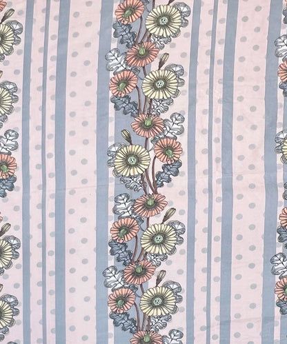 Blossom Stripe Bedsheet With Pillow Covers