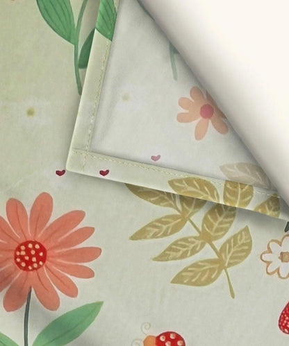 Sunny MeadowKing Size Bedsheet With 2 Pillow Cover