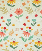Sunny MeadowKing Size Bedsheet With 2 Pillow Cover
