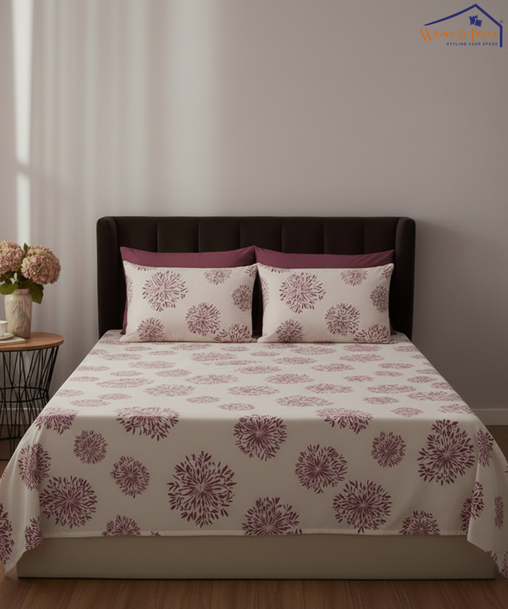 POLYCOTTON BEDSHEETS ,PILLOW COVER 