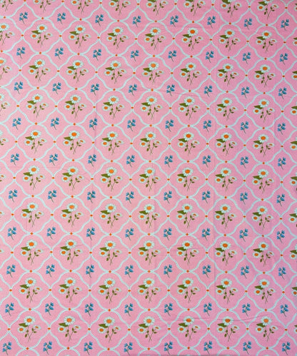 Daisy Blush  Stripe Bedsheet With Pillow Covers