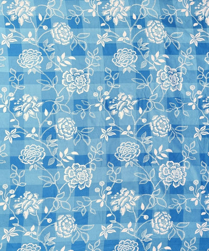 Indigo Garden Bedsheet With Pillow Covers