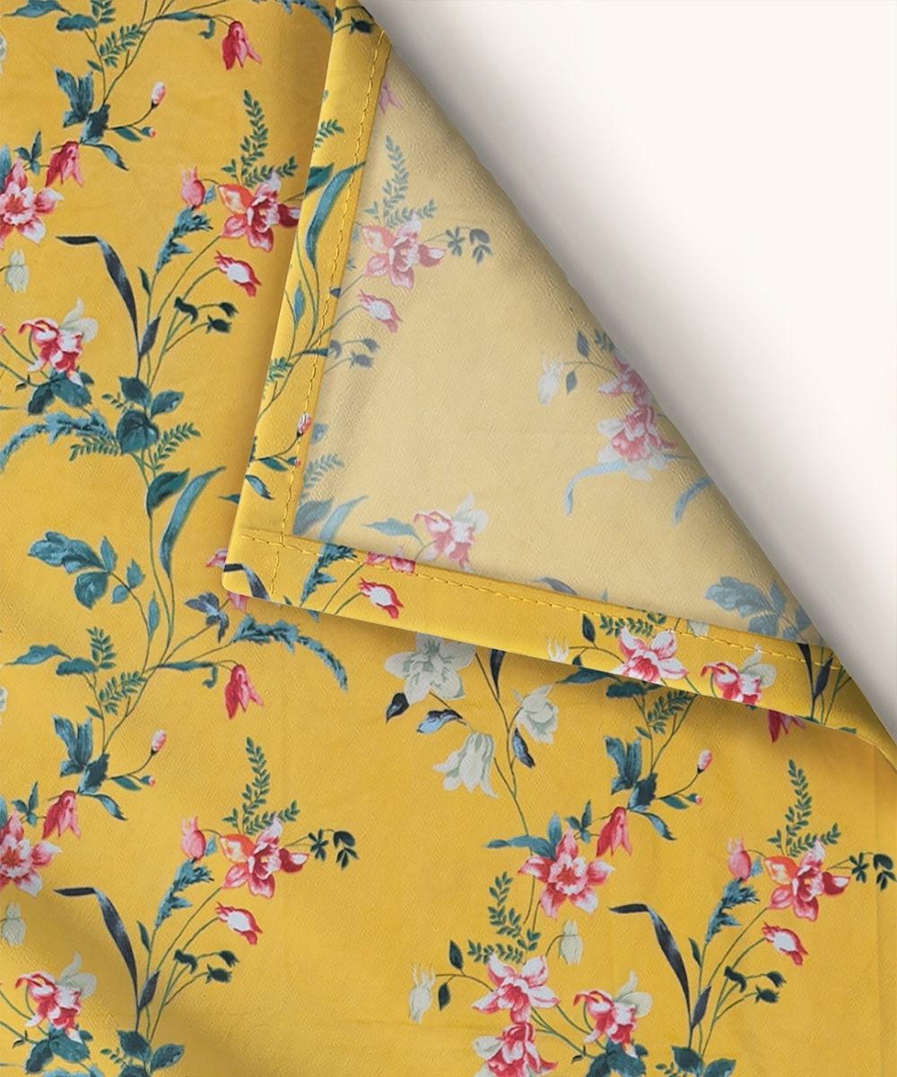 Sunlit Garden Bedsheet With Pillow Covers