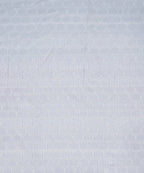 Light Grey Geometric Flat Double Bedsheet With 2 Pillow Covers