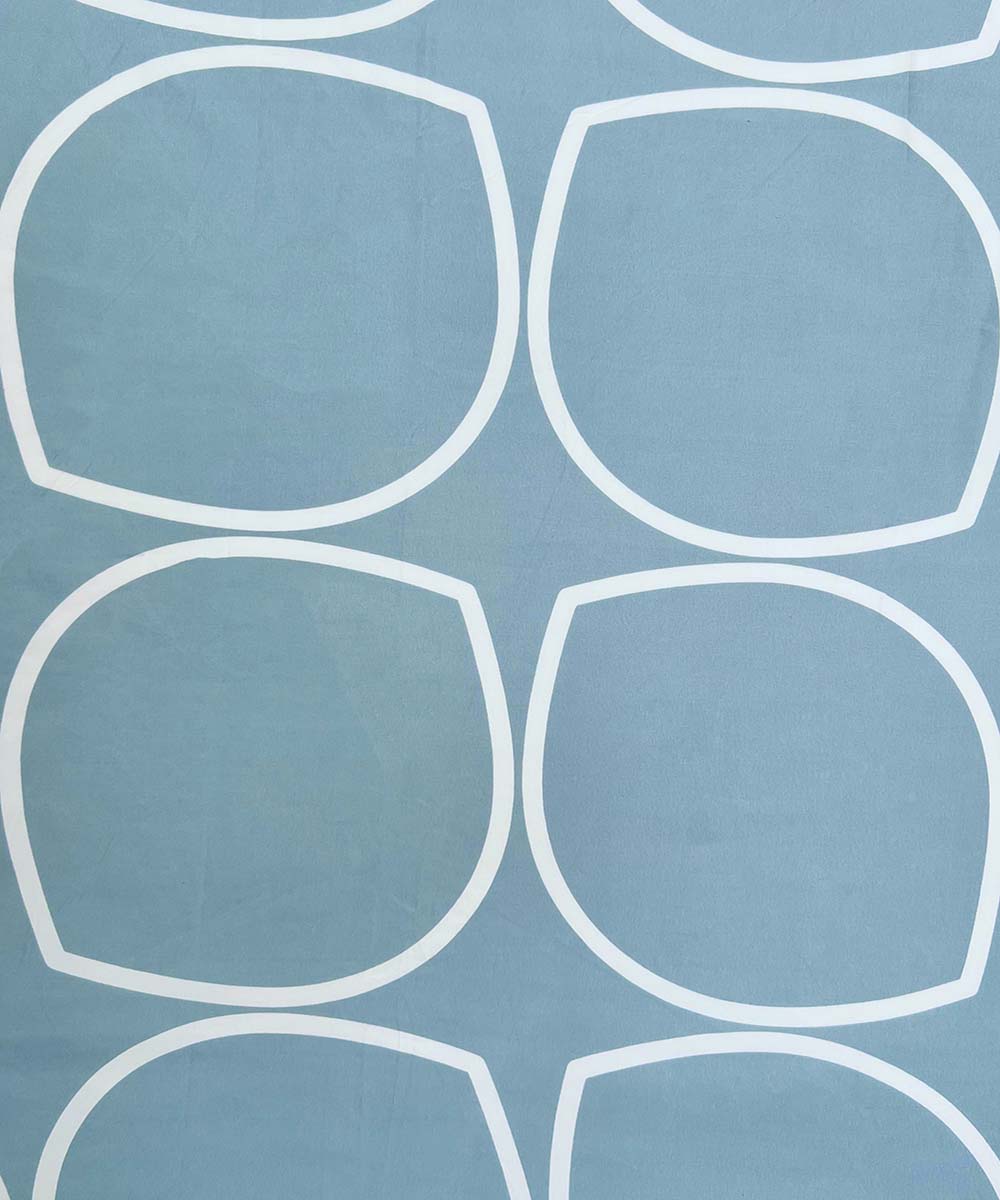 Abstract Super King Fitted Bedsheet With 2 Pillow Covers