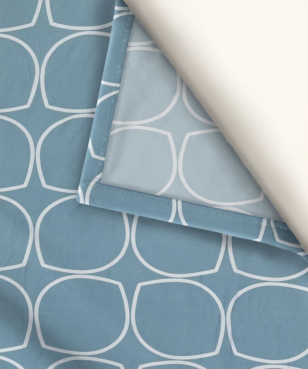 Abstract Super King Fitted Bedsheet With 2 Pillow Covers