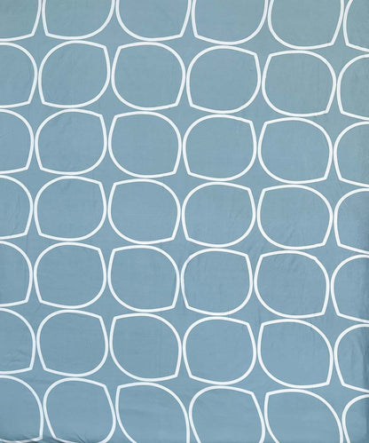 Abstract Super King Fitted Bedsheet With 2 Pillow Covers