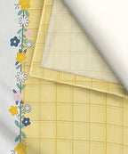 Flower in Sun Single Bedsheet With 1 Pillow Cover
