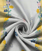 Flower in Sun Single Bedsheet With 1 Pillow Cover