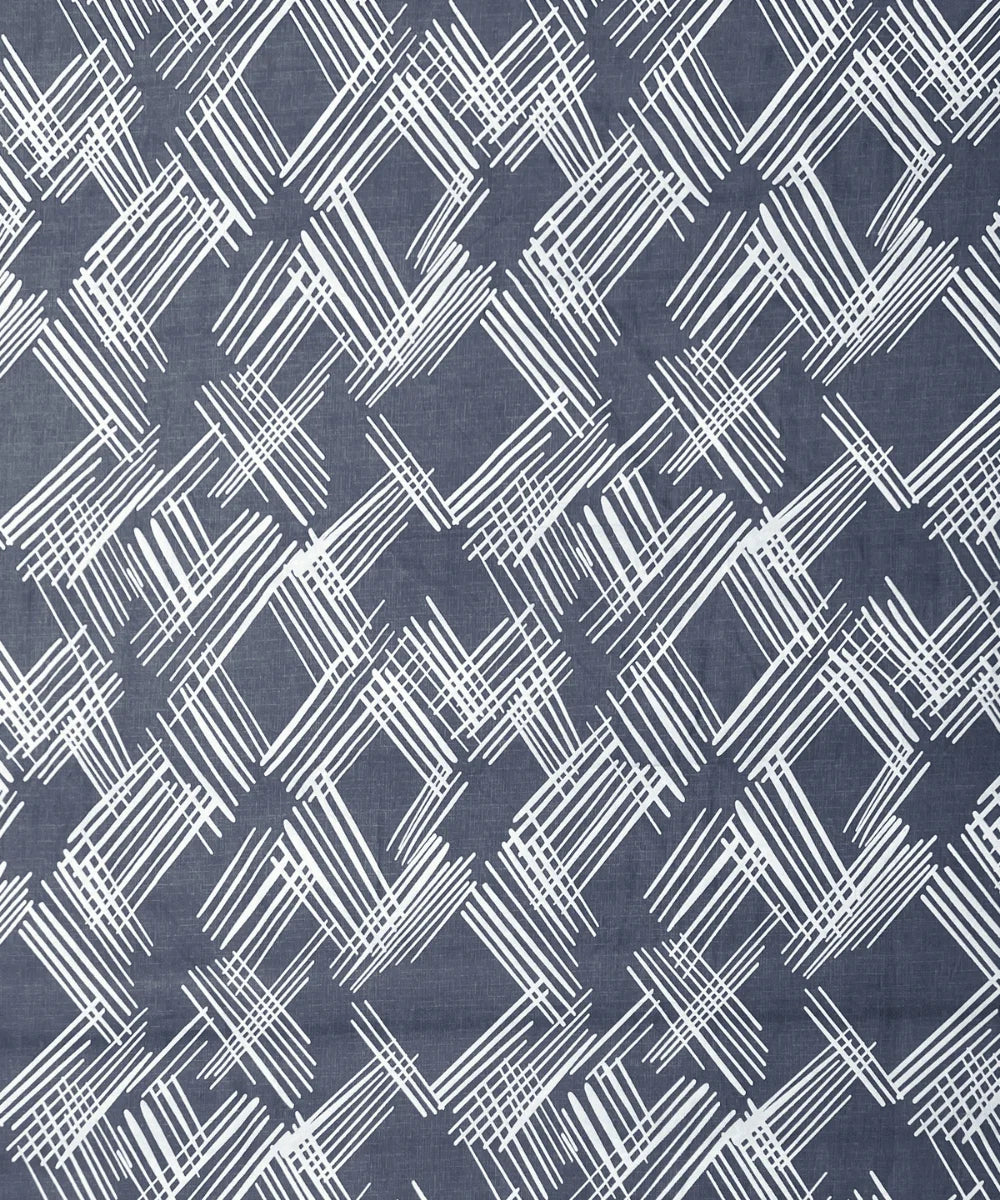 Lines Flat Double Bedsheet With 2 Pillow Cover