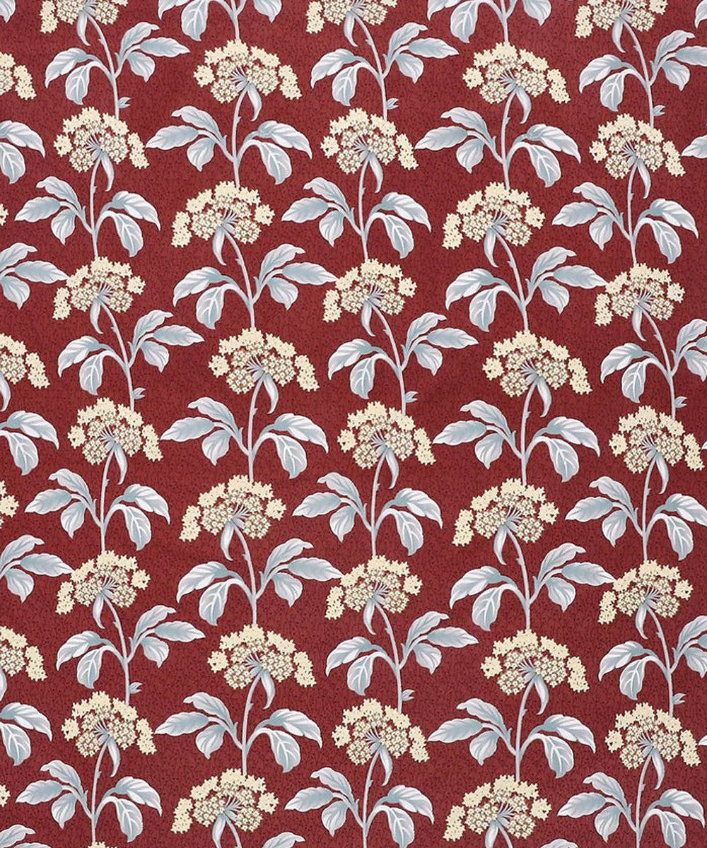 Floral House Flat Double Bedsheet With 2 Pillow Cover