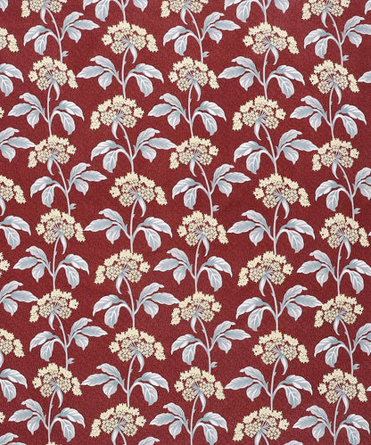 Floral House Flat Double Bedsheet With 2 Pillow Cover