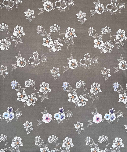 Smoky Blossom Flat Double Bedsheet With 2 Pillow Covers