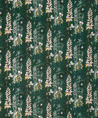 Emerald Forest Charm Flat Bedsheet With Pillow Covers