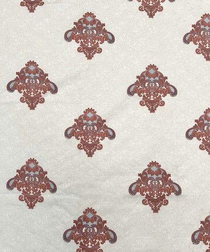 Ivory Royal Charm Bedsheet With Pillow Covers