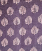 Twilight Leaves Flat Double Bedsheet With 2 Pillow Covers