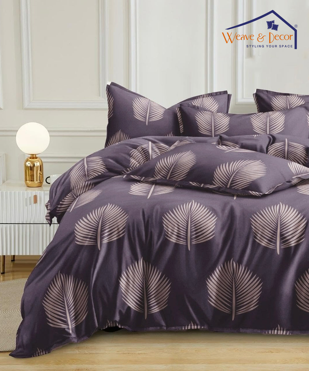 Twilight Leaves Quilt / Blanket / Razai / Duvet Covers