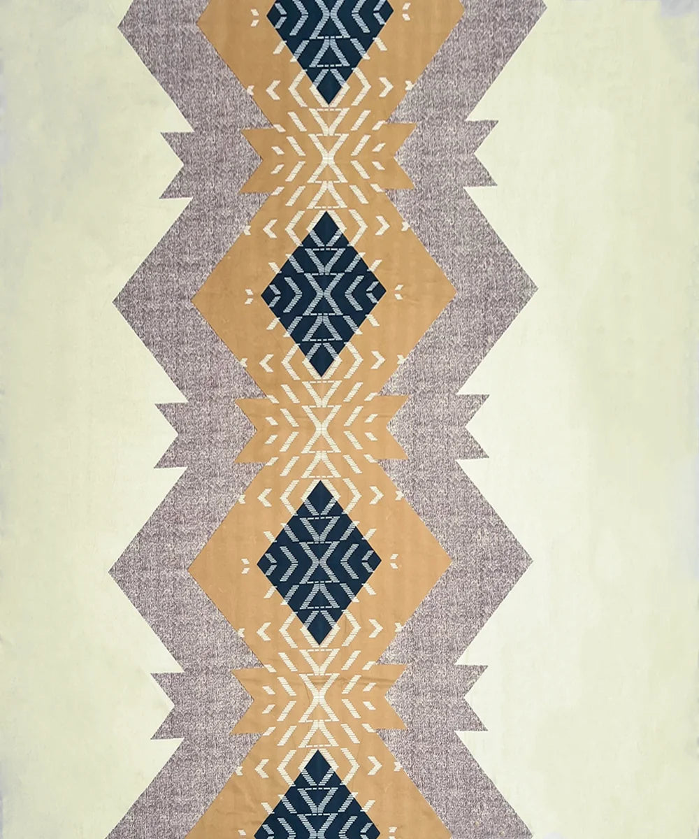 Ethnic Pattern Flat Bedsheet With Pillow Covers