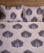 Earthy Elegance King Size Bedsheet With 2 Pillow Cover