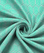 Hexa Bliss King Size Bedsheet With 2 Pillow Cover