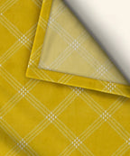 Sunny Checks King Size Bedsheet With 2 Pillow Cover