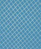 Ocean Check King Size Bedsheet With 2 Pillow Cover