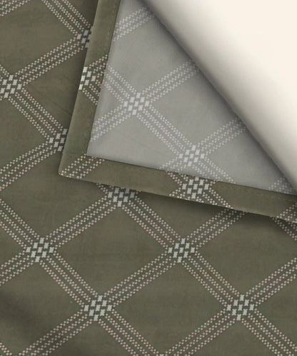 Crossweave Charm King Size Bedsheet With 2 Pillow Cover