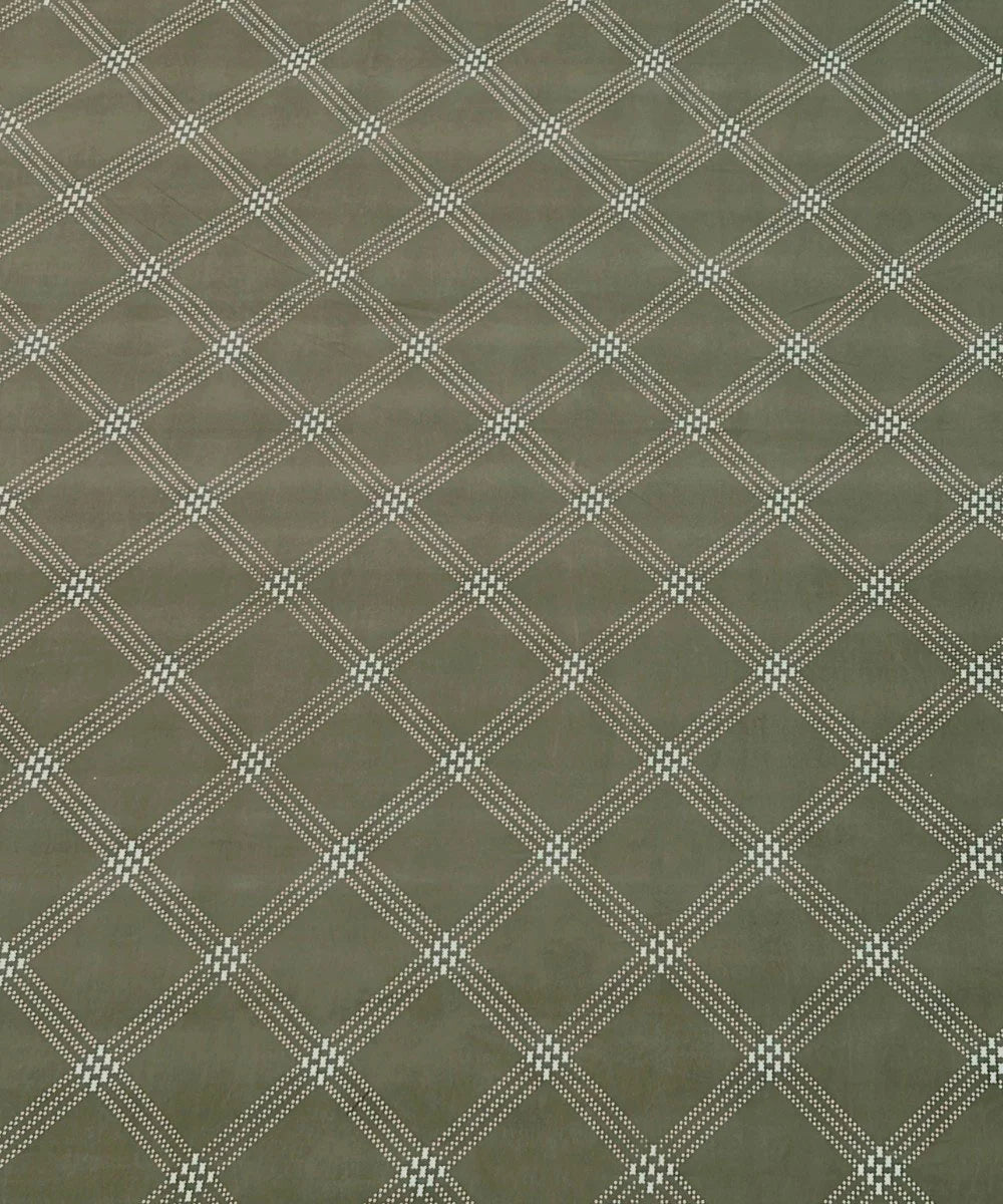 Crossweave Charm King Size Bedsheet With 2 Pillow Cover