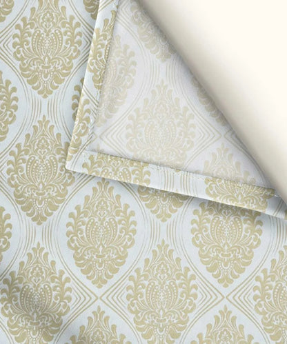 Vintage Crest King Size Bedsheet With 2 Pillow Cover
