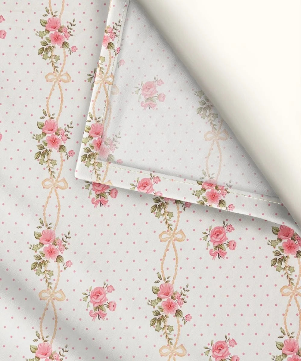 Bloom & Bow Flat Bedsheet With Pillow Covers