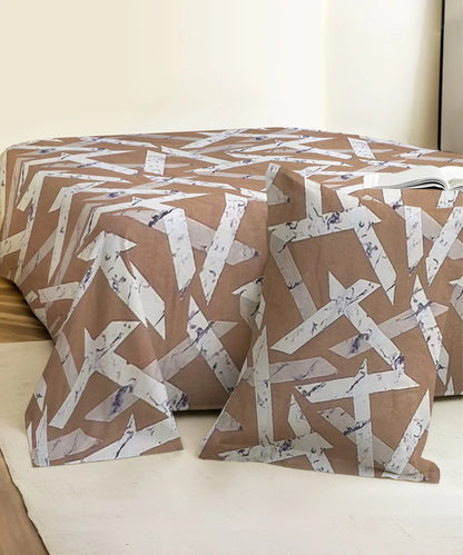 Dreamy Flux King Size Bedsheet With 2 Pillow Cover