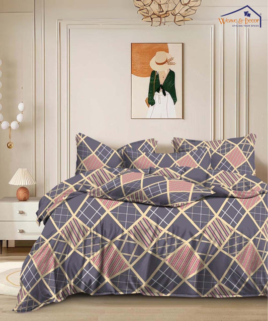  Single Fitted Bedsheet , SINGLE BED , ELASTIC FITTED , COTTON 