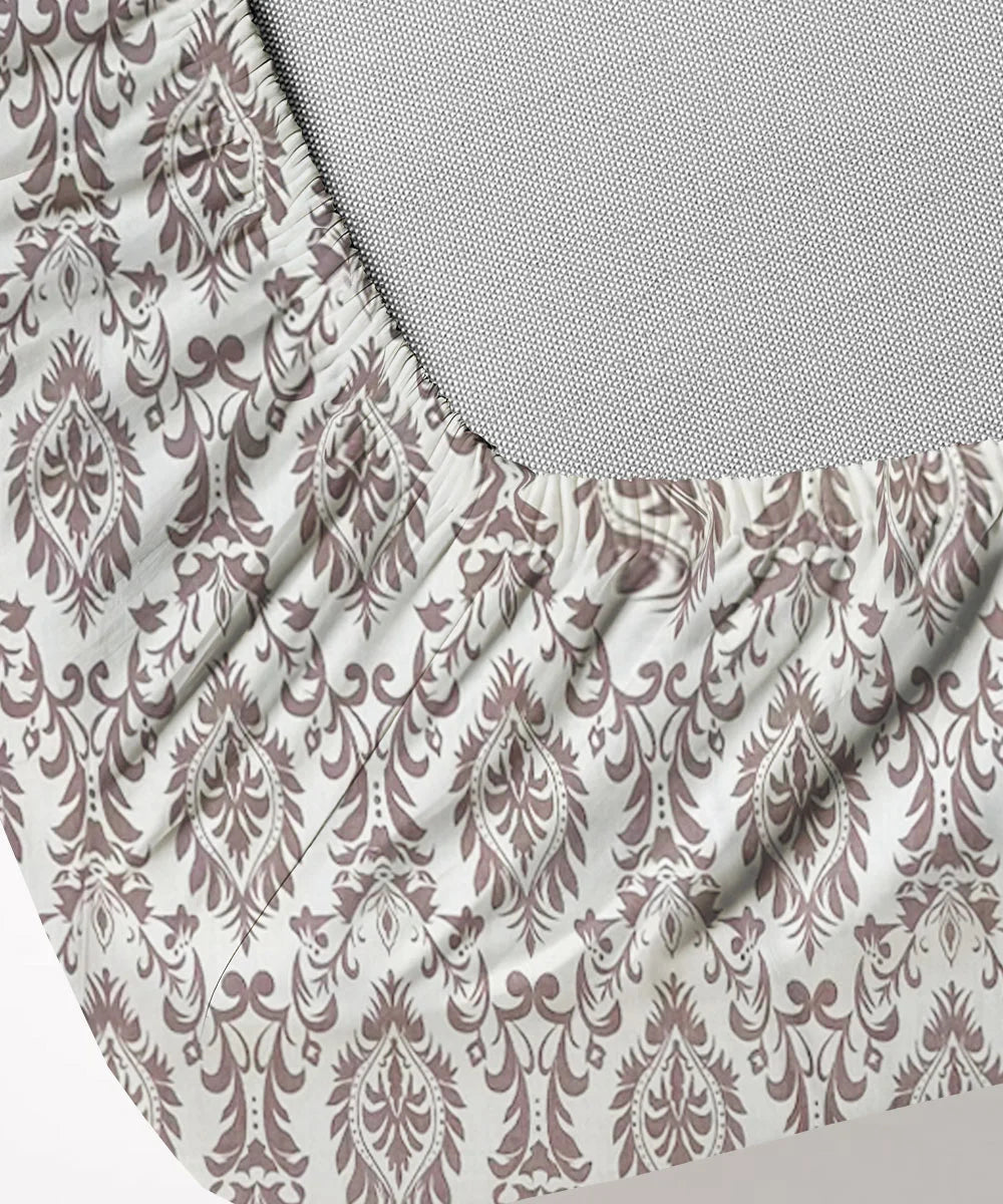 Dreamy Haze King Size Bedsheet With 2 Pillow Cover