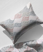 Zen Feathers Super King Fitted Bedsheet With 2 Pillow Covers