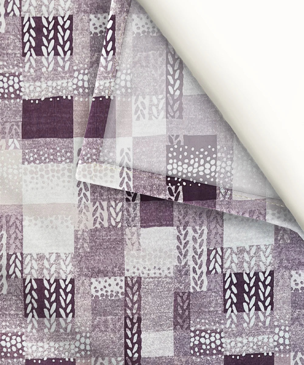 Plum Patch Super King Fitted Bedsheet With 2 Pillow Covers