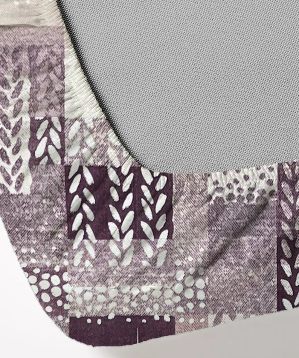 Plum Patch Super King Fitted Bedsheet With 2 Pillow Covers
