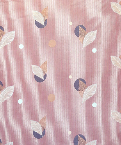 Blush Mirage   King Size Bedsheet With 2 Pillow Cover