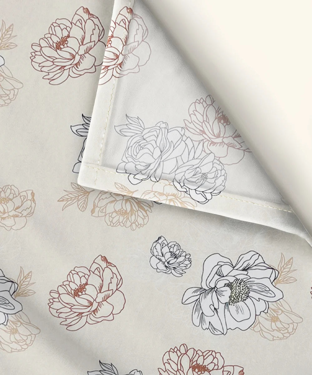 Daisy Drift  King Size Bedsheet With 2 Pillow Cover