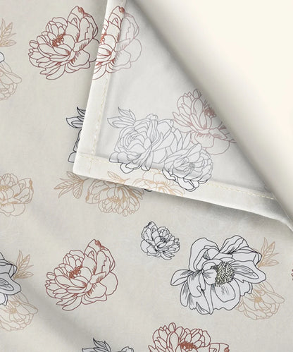 Daisy Drift  King Size Bedsheet With 2 Pillow Cover