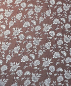 Truffle Florals King Size Bedsheet With 2 Pillow Cover