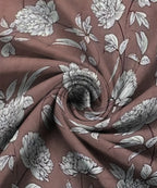 Truffle Florals King Size Bedsheet With 2 Pillow Cover
