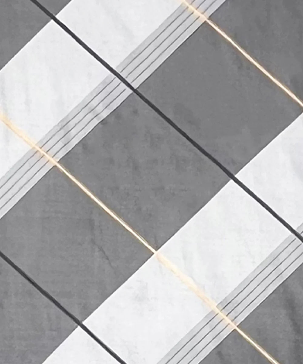 Modern Tempo King Size Bedsheet With 2 Pillow Cover