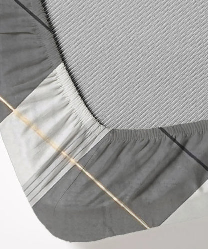 Modern Tempo King Size Bedsheet With 2 Pillow Cover