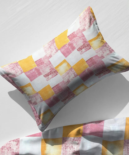 Blush Reverie King Size Bedsheet With 2 Pillow Cover