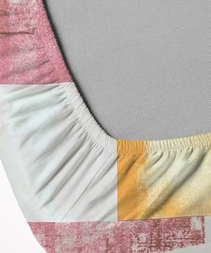 Blush Reverie King Size Bedsheet With 2 Pillow Cover
