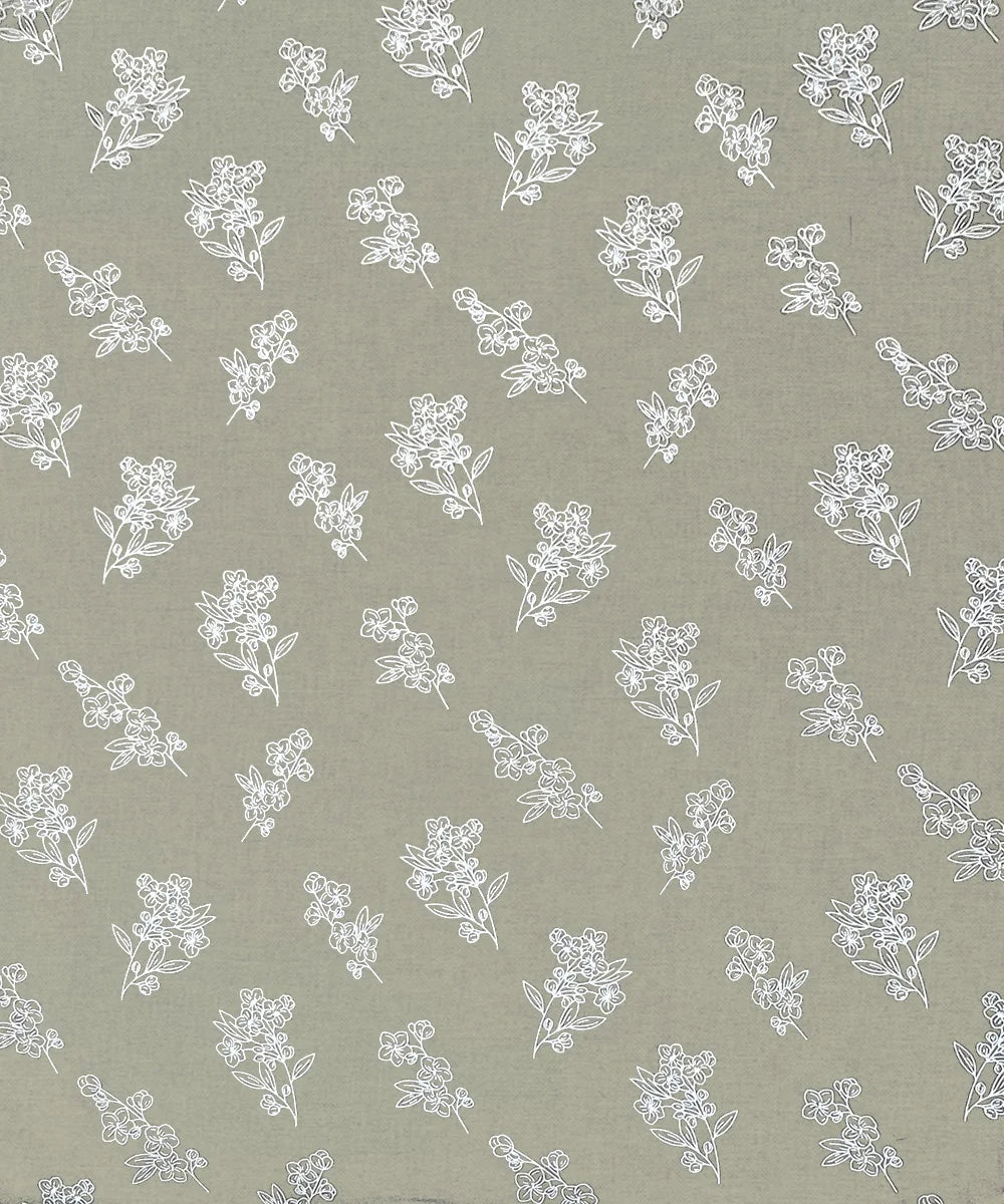 Sandy Bloom Flat Bedsheet With Pillow Covers